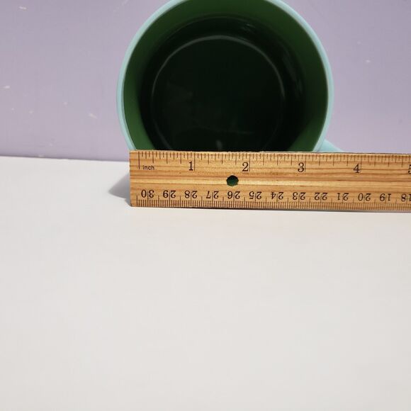 Elum Home Coffee Cup Mug Aqua Blue Green Large 3.25" × 3.25" - Picture 8 of 8